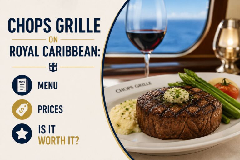 Chops Grille on Royal Caribbean
