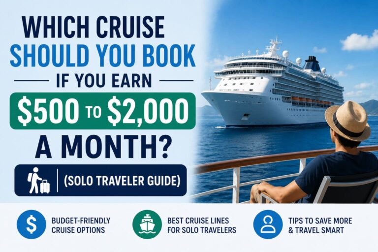 Cruise Can You Afford Solo on $500–$2,000 a Month