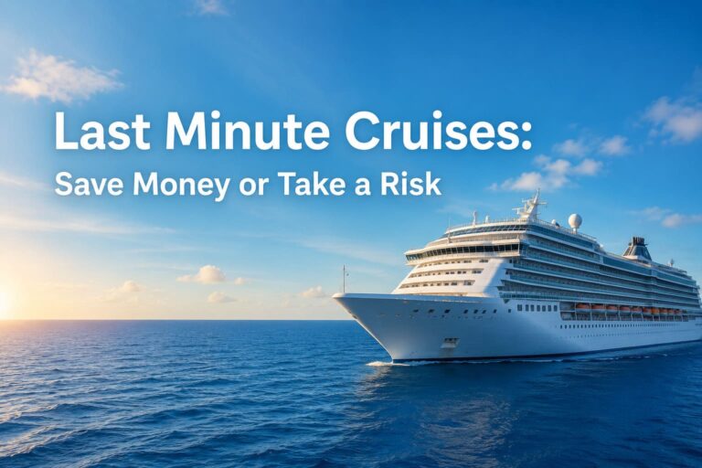 Last Minute Cruises Save Money or Take a Risk